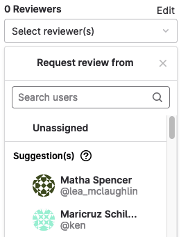 Suggested Reviewers